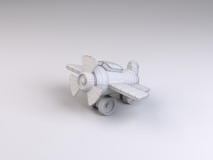 toy plane 3D Модель
