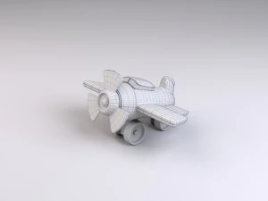 toy plane 3D Model