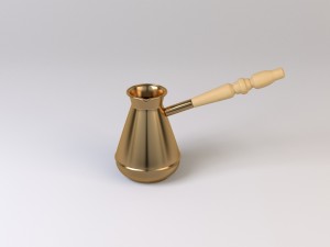 turkish coffee pot 3D Модель