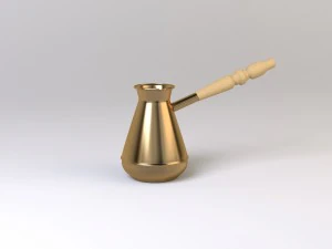 turkish coffee pot 3D Model