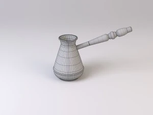 turkish coffee pot 3D Model