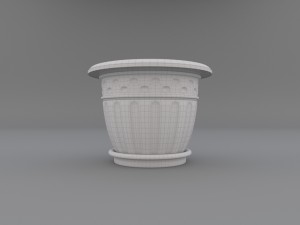 flower pot Modelo 3D