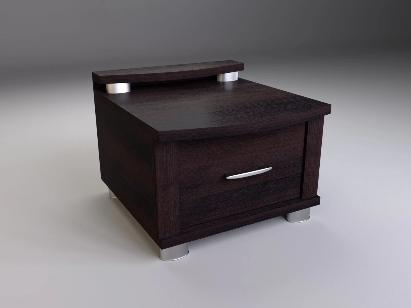 bedside table 3D Model .c4d .max .obj .3ds .fbx .stl .blend 