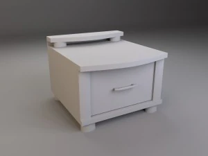 bedside table 3D Model