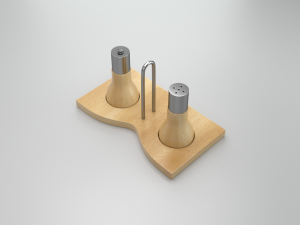 set of salt and pepper 3D Model