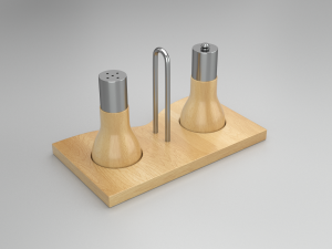 set of salt and pepper 3D Модель