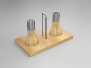 set of salt and pepper 3D Model