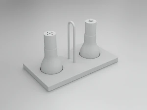 set of salt and pepper 3D Model