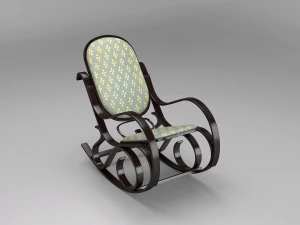 cadeira de balanço Modelo 3D