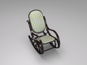 rocking chair 3D 模型