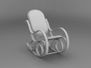 rocking chair 3D 模型