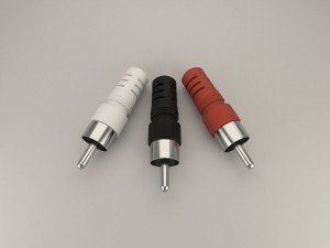 plug rca 3Dモデル