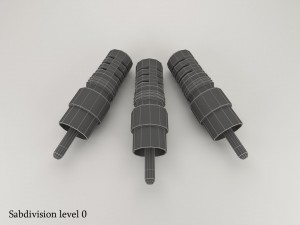 plug rca 3Dモデル