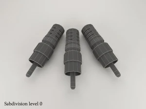 plug rca 3D Model
