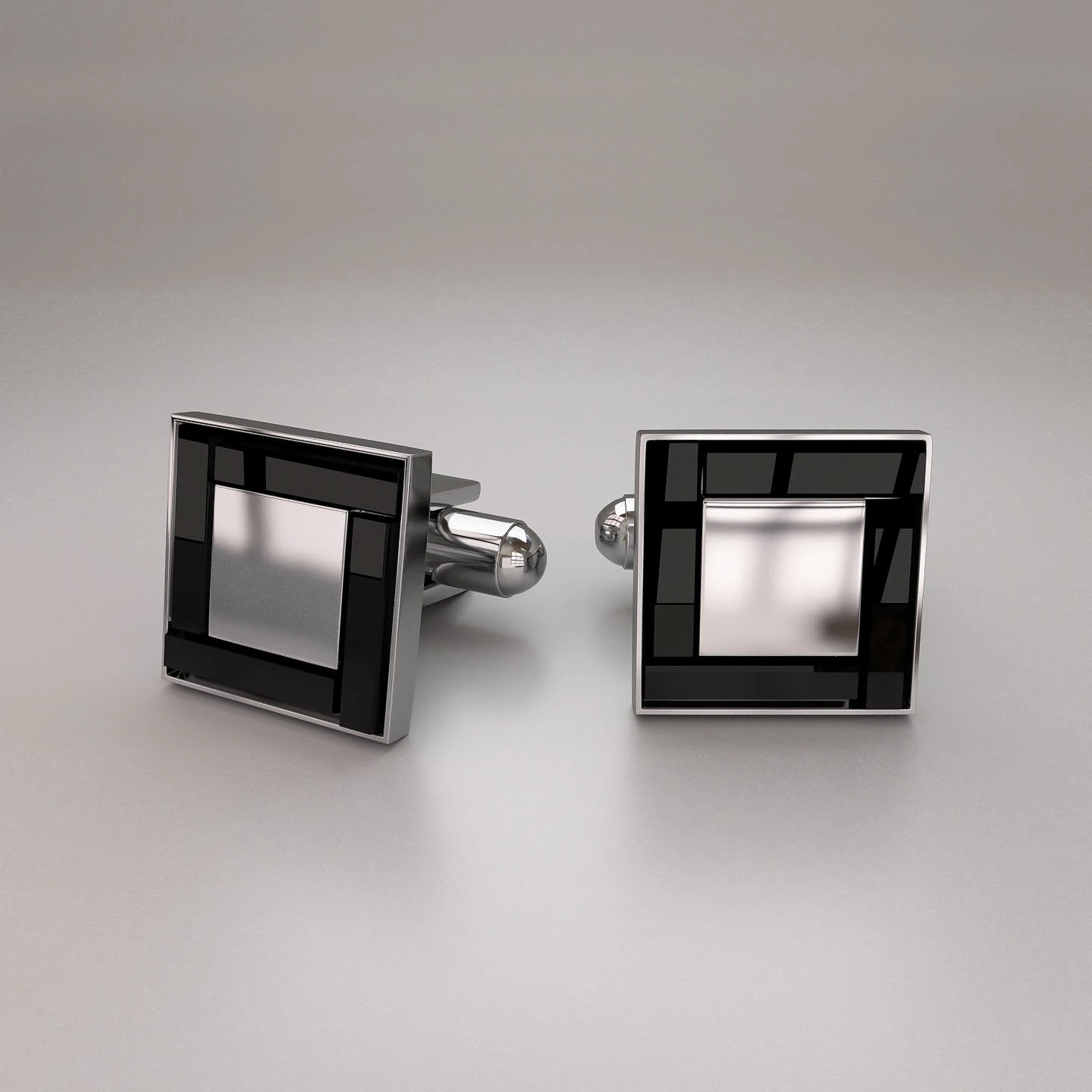 cufflinks 3D Model .c4d .max .obj .3ds .fbx .stl .blend 