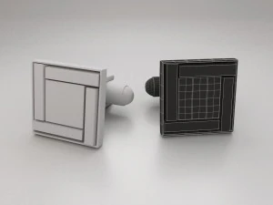 cufflinks 3D Model