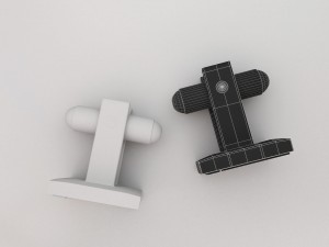cufflinks 3Dモデル