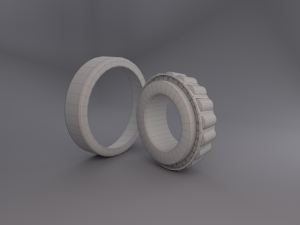 bearing tapered thrust 3D मॉडल