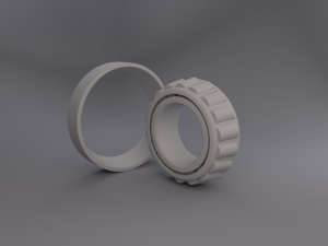 bearing tapered thrust 3D मॉडल