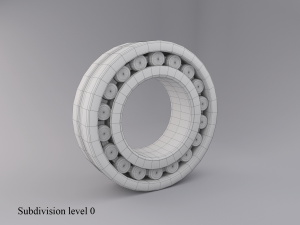 roller bearing Model 3D