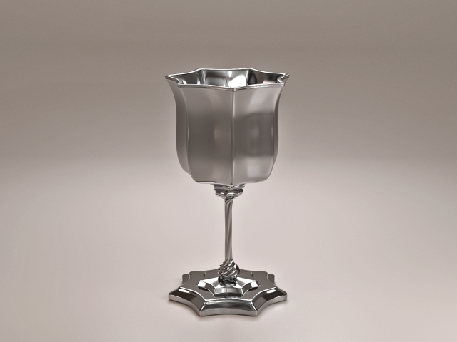 goblet 3D Model .c4d .max .obj .3ds .fbx .stl .blend 