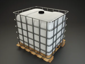 IBC 컨테이너 3D 모델