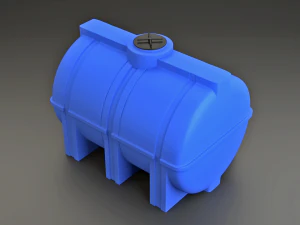 barril de polipropileno Modelo 3D