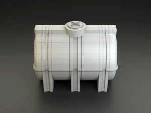 polypropylene barrel 3D Model