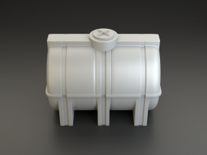 polypropylene barrel Modelo 3D