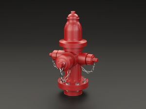 fire hydrant 3D मॉडल