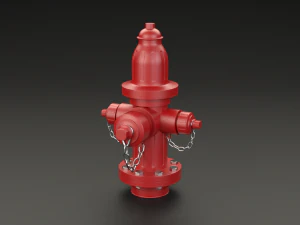 bouche d'incendie Modèle 3D