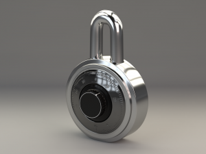 padlock 3D Модель