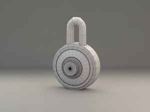 padlock 3D Модель