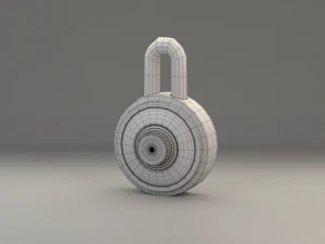 padlock 3D Model
