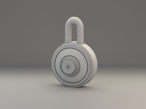 padlock 3D Модель