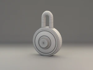 padlock 3D Model