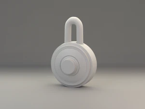 padlock 3D Model