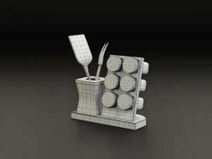 kitchen set 3D Model