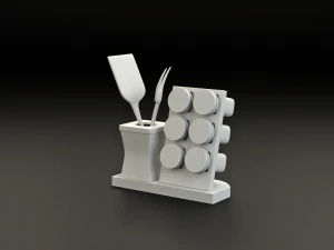 kitchen set 3D Model