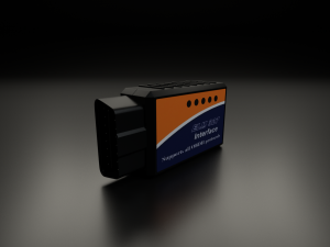 obdii scanner Model 3D