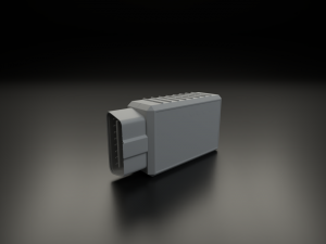 obdii scanner Model 3D