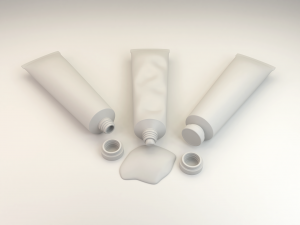 paint tubes 3Dモデル