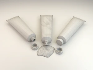 paint tubes 3D Model