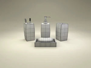 bathroom set 3D Model