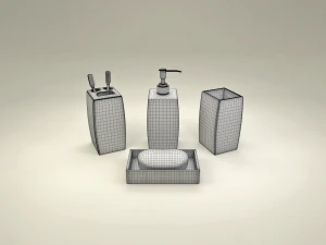 bathroom set 3D Model