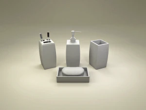 bathroom set 3D Model