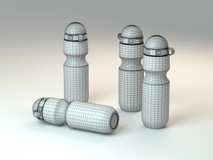 sports bottles Modello 3D