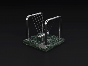 newtons pendulum 3D Модель