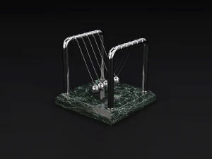 pendule de Newton Modèle 3D
