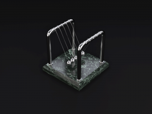 newtons pendulum 3D Model